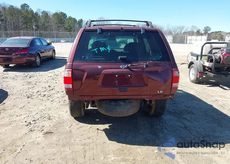 2002 Nissan Pathfinder Le z USA, uszkodzony, nr VIN JN8DR09X02W655139